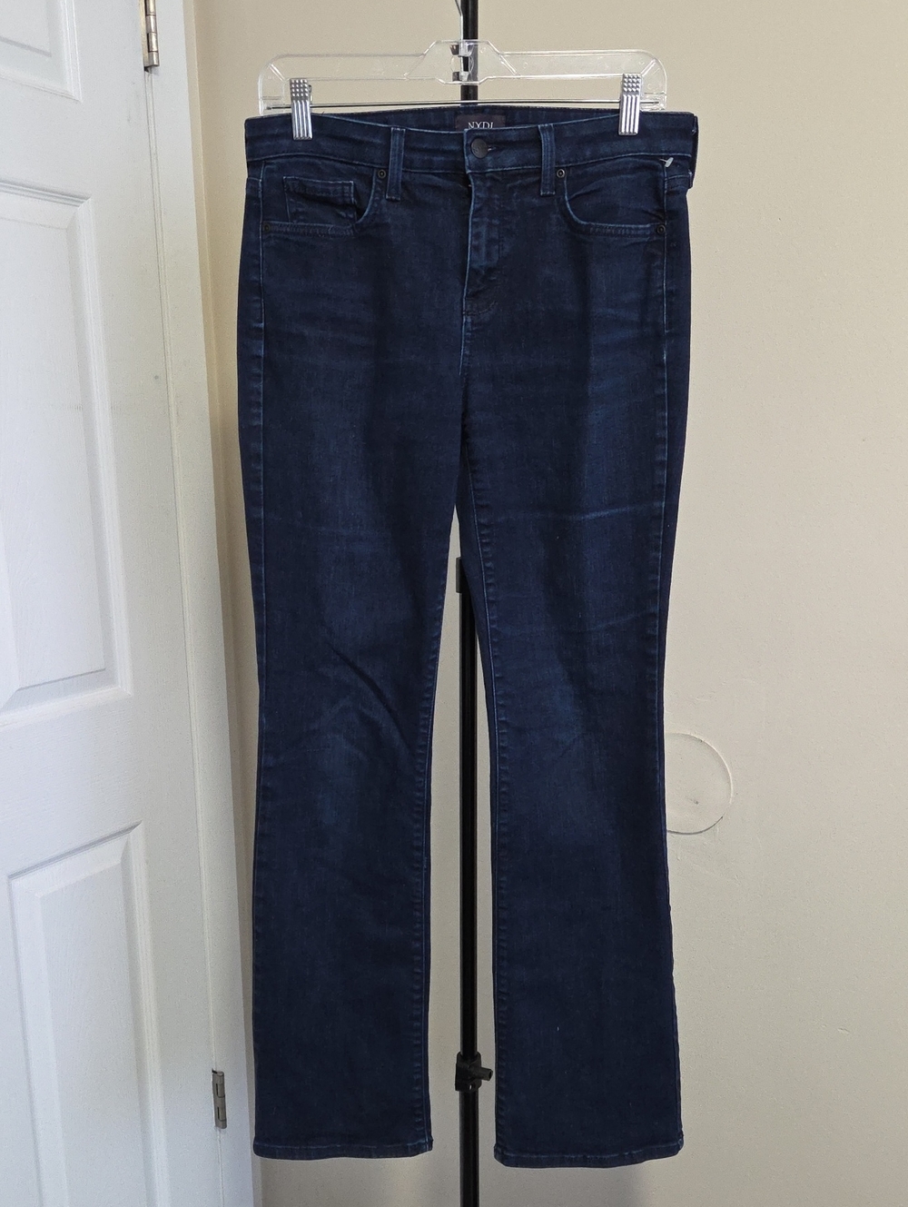 NYDJ Barbara Bootcut Dark Indigo Boot-Cut Jeans